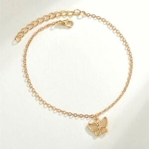 3/$30 💛 Butterfly Charm Anklet